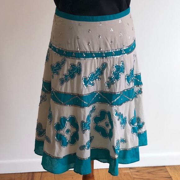 BCBG Flouncy A-Line Skirt - Picture 2 of 5